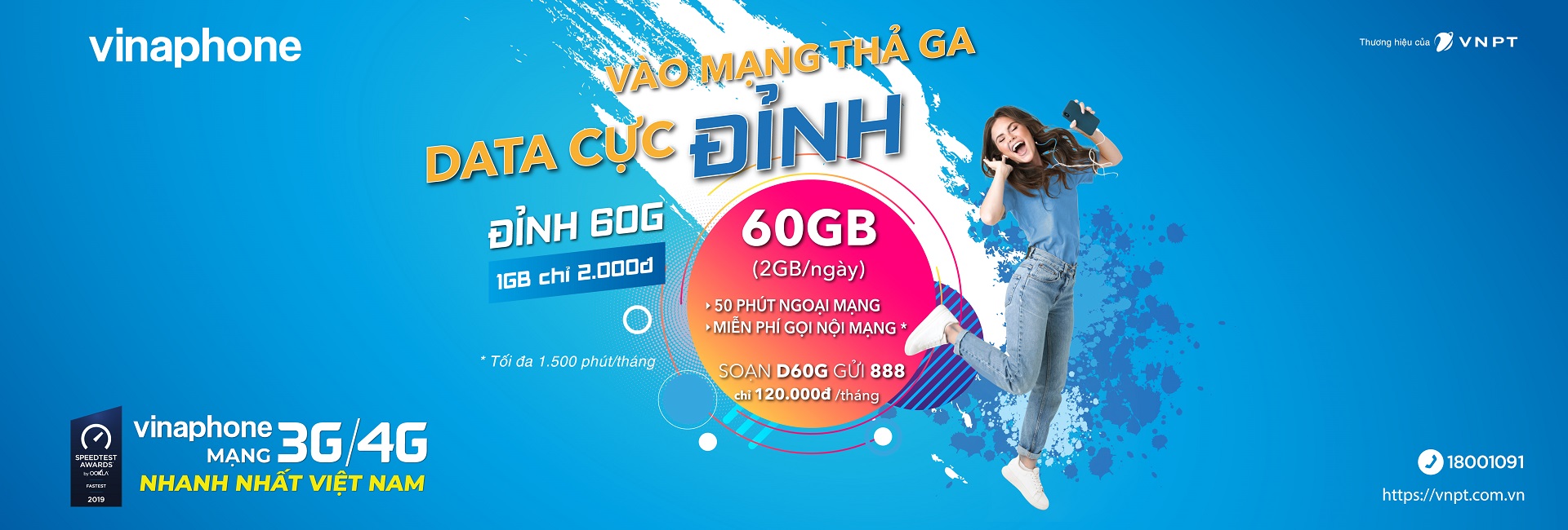 Gói Đỉnh D60G VinaPhone